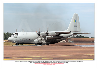 SWEDEN-84005 - Swedish Air Force Lockheed Tp84 Hercules (Msn 382-4884) - 02
