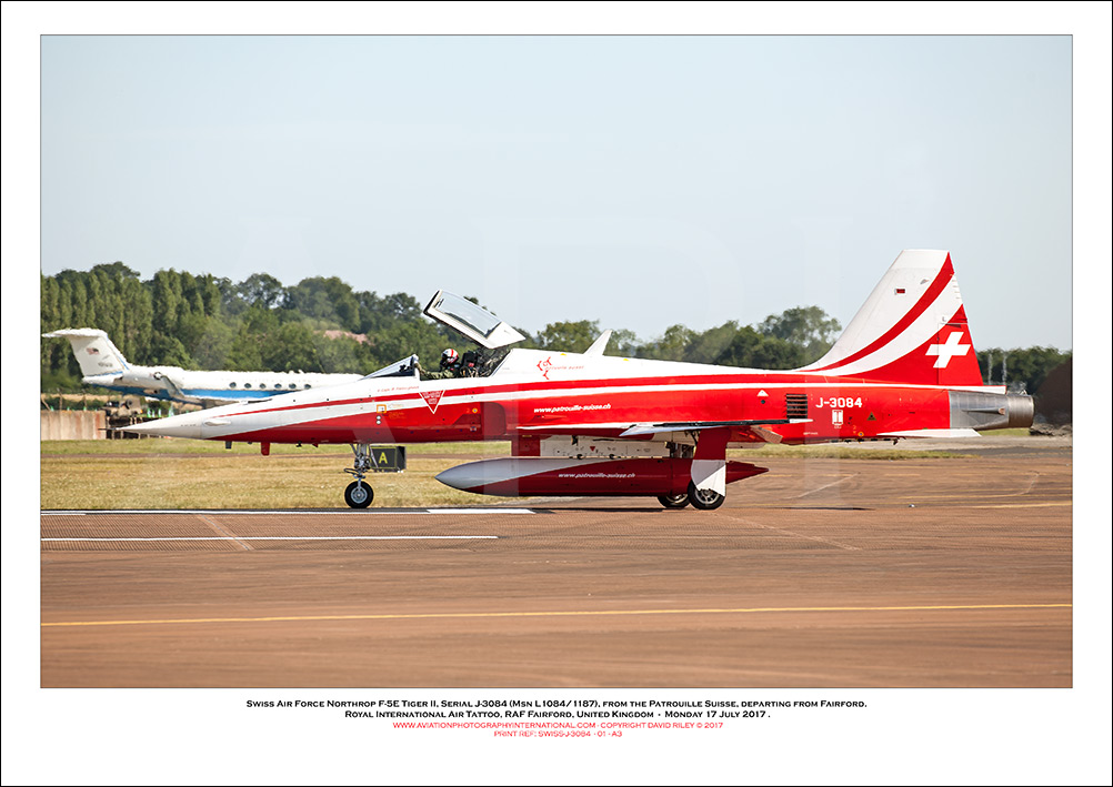 SWISS-J-3084 -Swiss Air Force Northrop F-5E Tiger II (Msn L1084) - 01