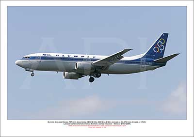 SX-BKB - Olympic Airlines Boeing 737-484  (Msn 25314 Ln 2124) - 01