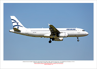 SX-DGX - Aegean Airlines Airbus A320-232 (Msn 1996) - 01