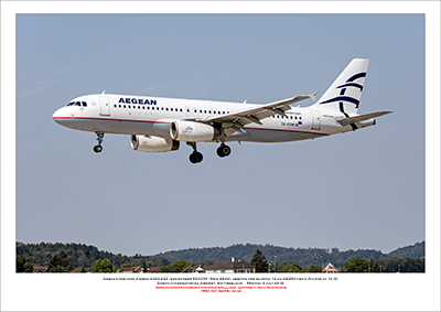 SX-DVM - Aegean Airlines Airbus A320-232 (Msn 3439) - 02