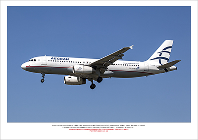 SX-DVN - Aegean Airlines Airbus A320-232, (Msn 3478) - 01