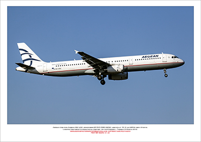 SX-DVO - Aegean Airlines Airbus A321-232, (Msn 3462) - 01
