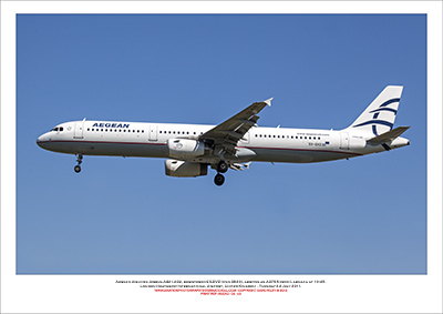 SX-DVZ - Aegean Airlines Airbus A321-232, (Msn 3820) - 02