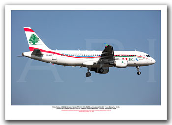 T7-MRC - MEA- Middle East Airlines Airbus A320-214  (Msn 5253) - 01