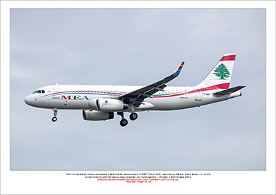 T7-MRF - MEA- Middle East Airlines Airbus A320-214  (Msn 5253) - 01