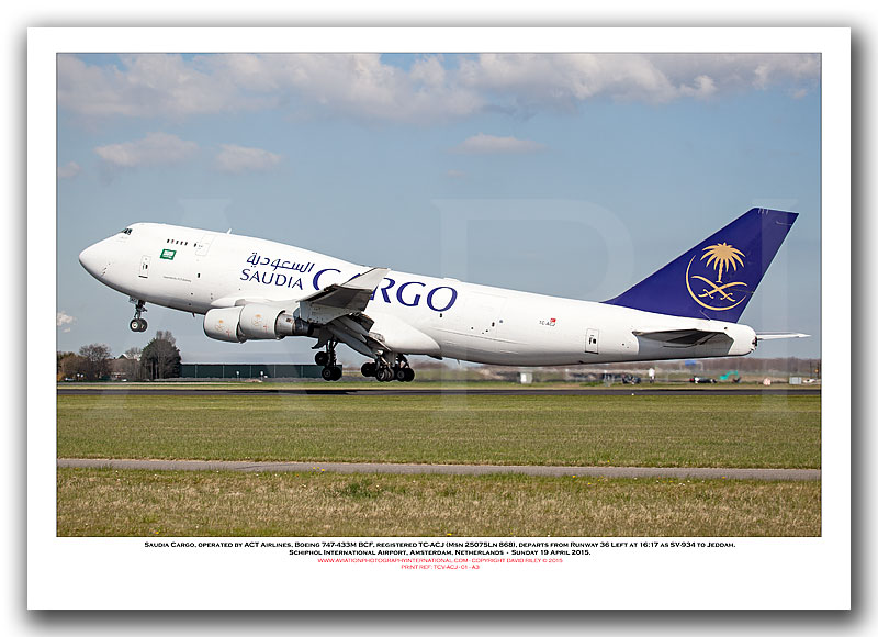 TC-ACJ - Saudia Cargo, operated by ACT Airlines, Boeing 747-433M BCF ER (Msn 25075 Ln 868) - 01