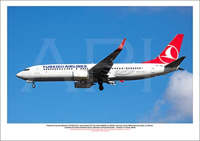 TC-JHL - Turkish Airlines Boeing 737-8F2 WL (Msn 40976 Ln 3870) - 01