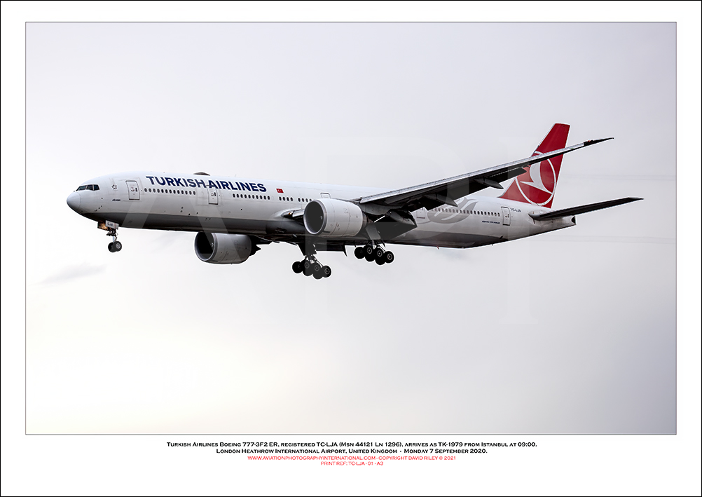 TC-LJA- Turkish Airlines Boeing 777-35R ER (Msn  44121 Ln 1296) - 01