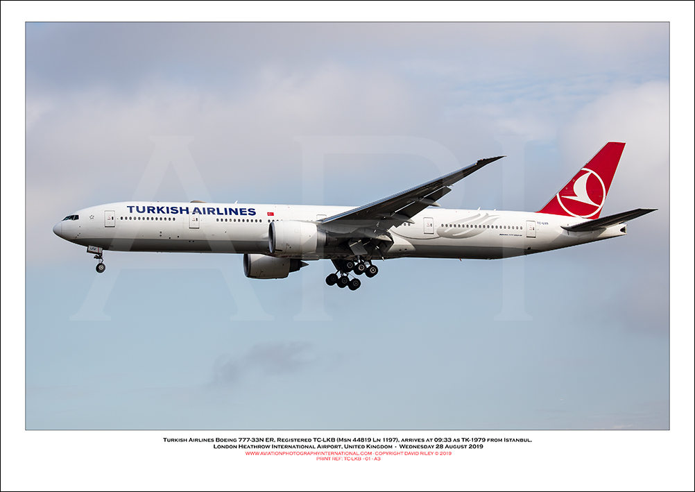 TC-LKB - Turkish Airlines Boeing 777-35R ER (Msn 41819 Ln 1197) - 01