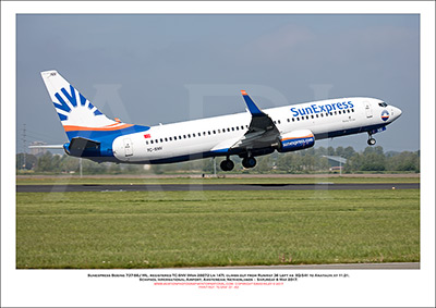 TC-SNV - Sun Express Boeing 737-86J Winglets (Msn 28072 Ln 147) - 01