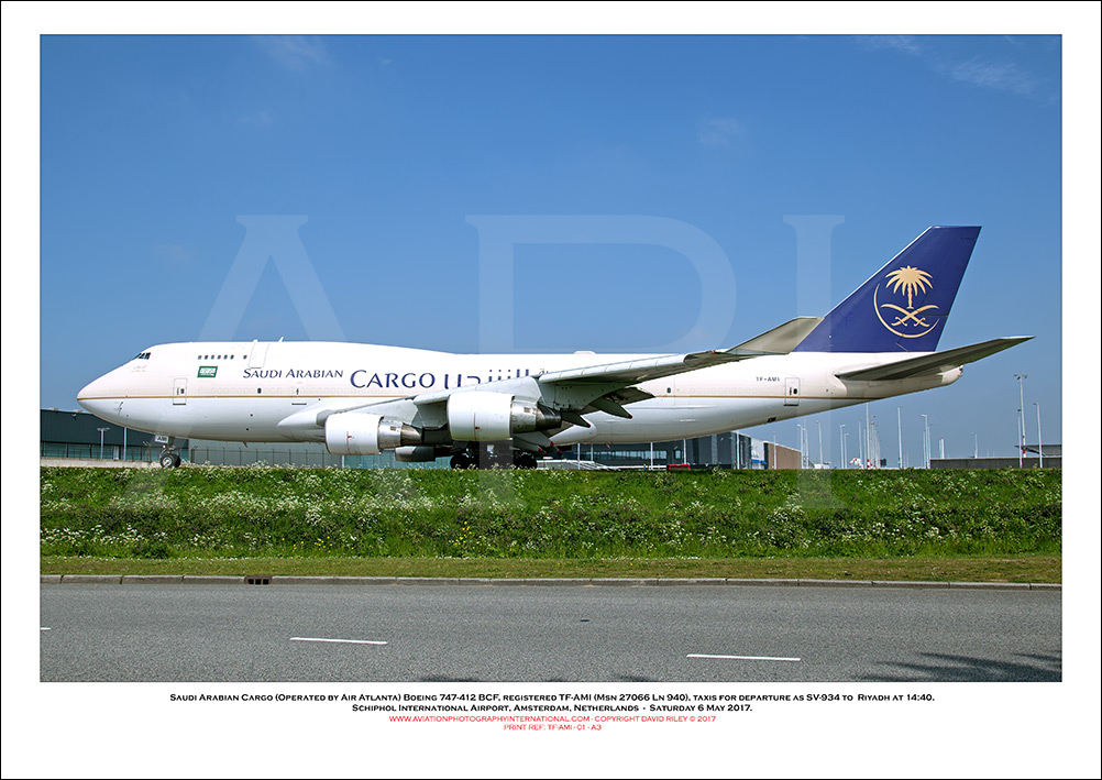 TF-AMI- Saudi Arabian Cargo (Operated by Air Atlanta) Boeing 747-412 BCF (Msn 27066 Ln 940) - 01