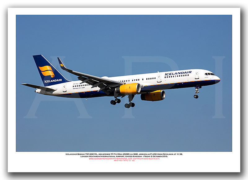 TF-FIJ - Icelandair Boeing757-208 WL (Msn 25085 Ln 368) - 01