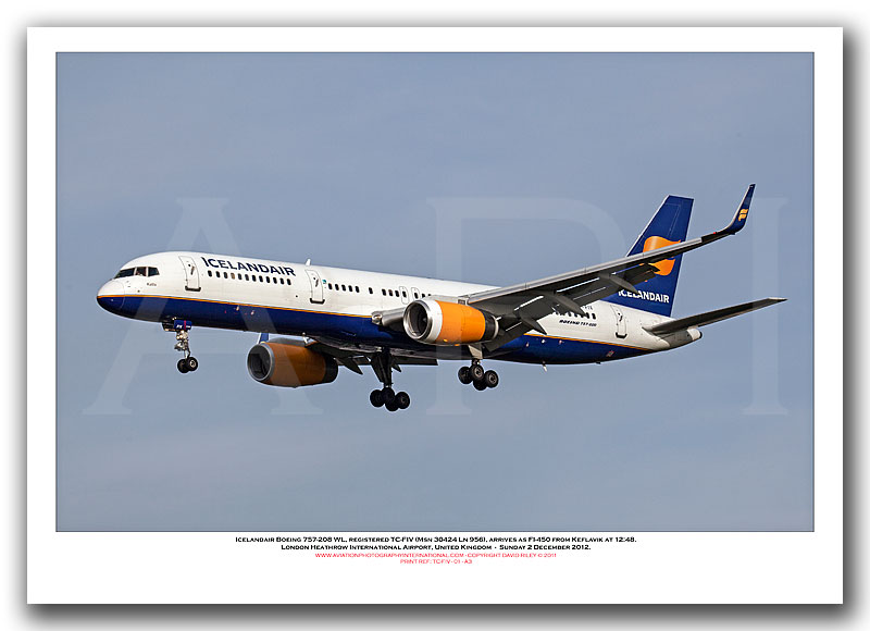 TF-FIV - Icelandair Boeing 757-208 WL (Msn 30424 Ln 956) - 01
