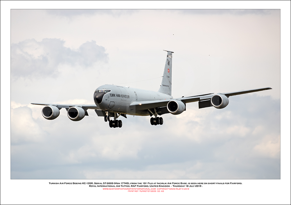 TURKEY-57-2609 - Turkish Air Force Boeing KC-135R (Msn 17745) - 02