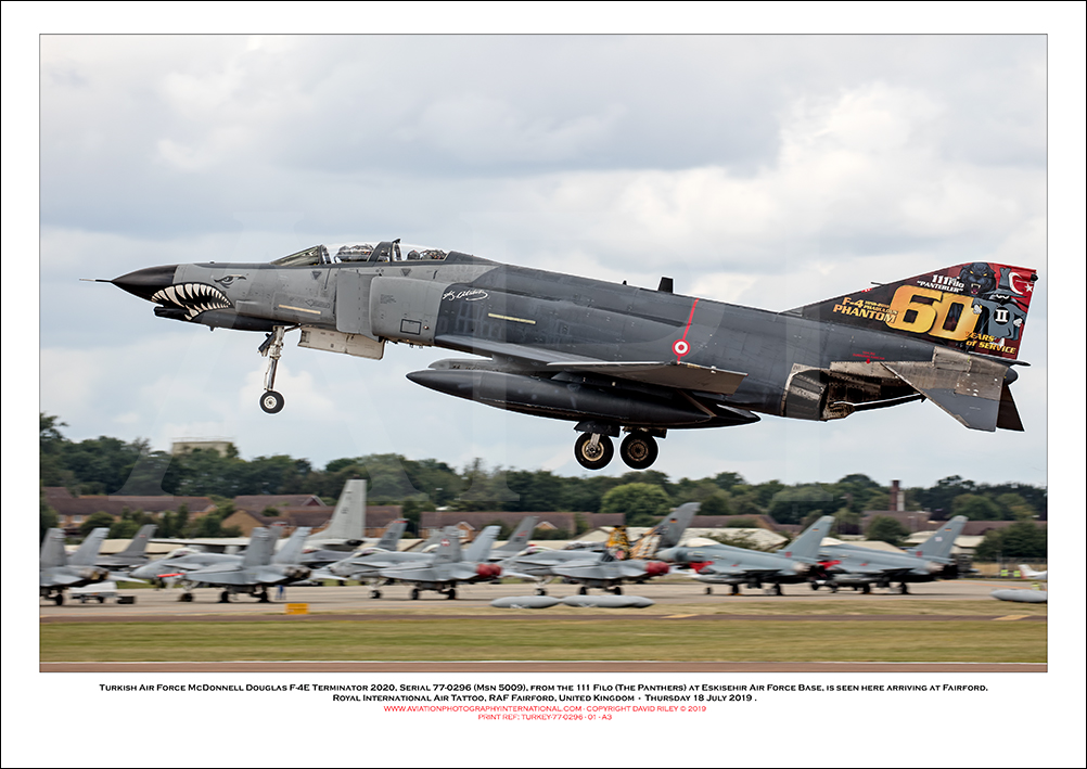 TURKEY-77-0296-Turkish Air Force McDonnell Douglas F-4E Terminator 2020 (Msn 5009) - 01