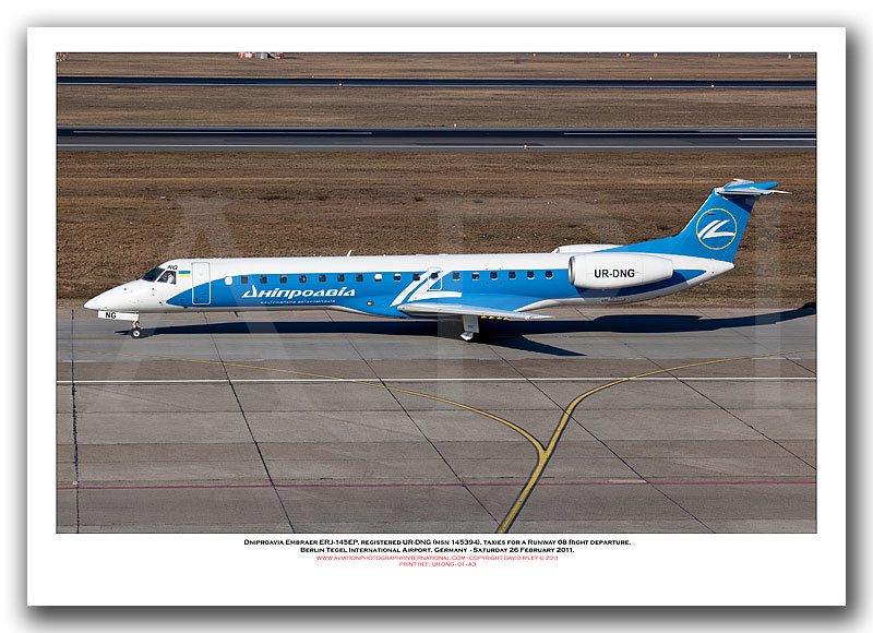 UR-DNG - Dniproavia Embraer ERJ-145EP  (Msn 145394) - 01