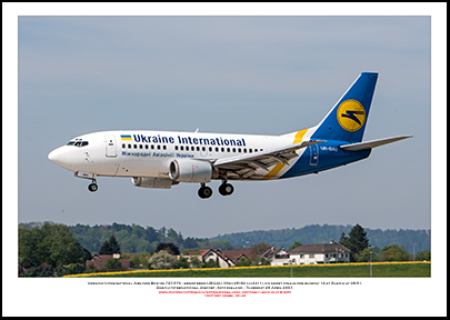 UR-GAU - Ukraine International Airlines Boeing 737-5Y0 (Msn 25182 Ln 2211) - 02