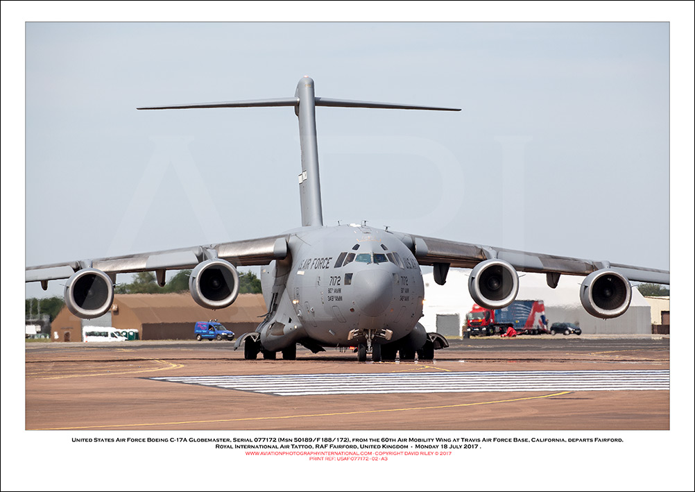 USAF-077172 - United States Air Force Boeing C-17A Globemaster (Msn 50189/F188/172) - 02