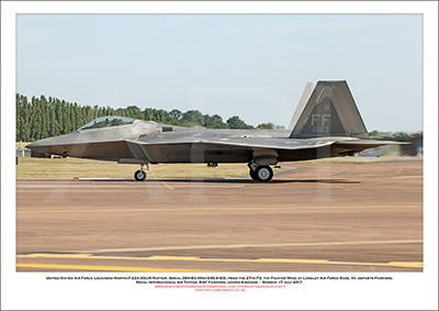 USAF-084163 -United States Air Force Lockheed Martin F-22A-35-LM Raptor (Msn 645-4163) - 02