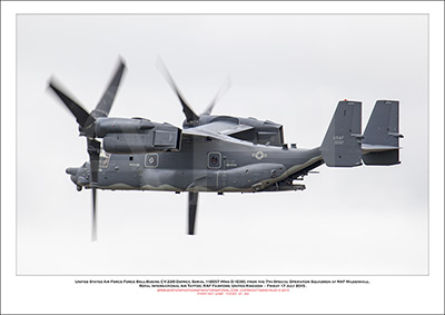 USAF-110057 - United States Air Force Bell-Boeing CV-22B Osprey  (Msn D-1036) - 01
