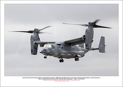 USAF-110057 - United States Air Force Bell-Boeing CV-22B Osprey  (Msn D-1036) - 02