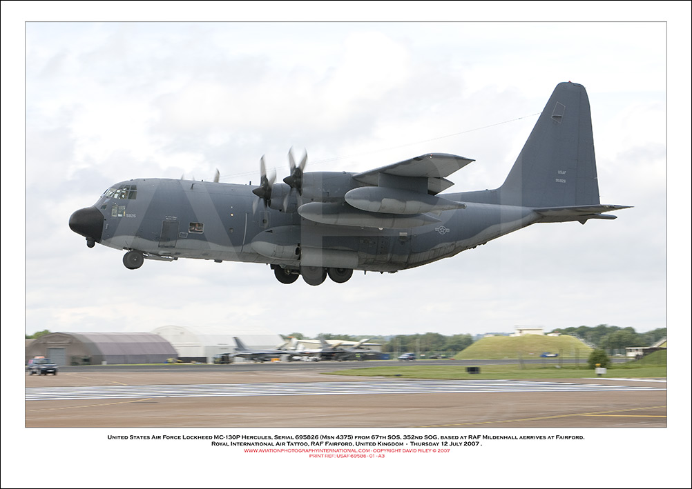 USAF-695826 - United States Air Force Lockheed Martin MC-130P Hercules  (Msn 4375) - 01