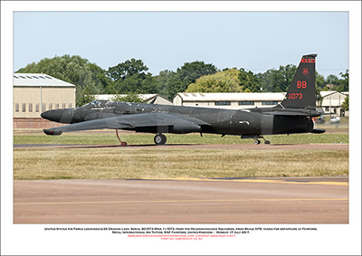 USAF-801073 - United States Air Force Lockheed U-2S Dragon Lady (Msn 11/073) - 02