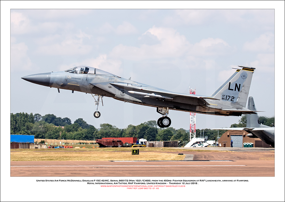 USAF-860172 - United States Air Force McDonnell Douglas F-15C-42 MC (Msn  1021/C400) - 01