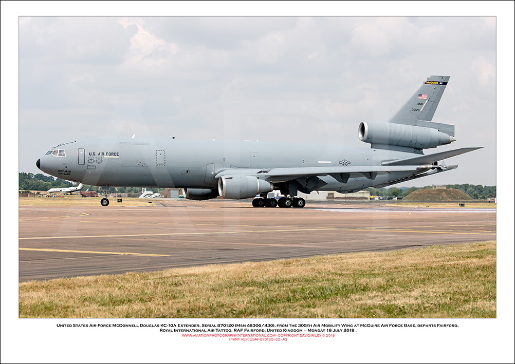 USAF-870120 - United States Air Force  McDonnell Douglas KC-10A Extender (Msn 48306/430) - 02