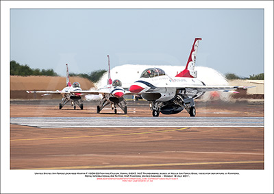 USAF-910479 - United States Air Force Thunderbirds Lockheed Martin F-16DM-52 Fighting Falcon - 01