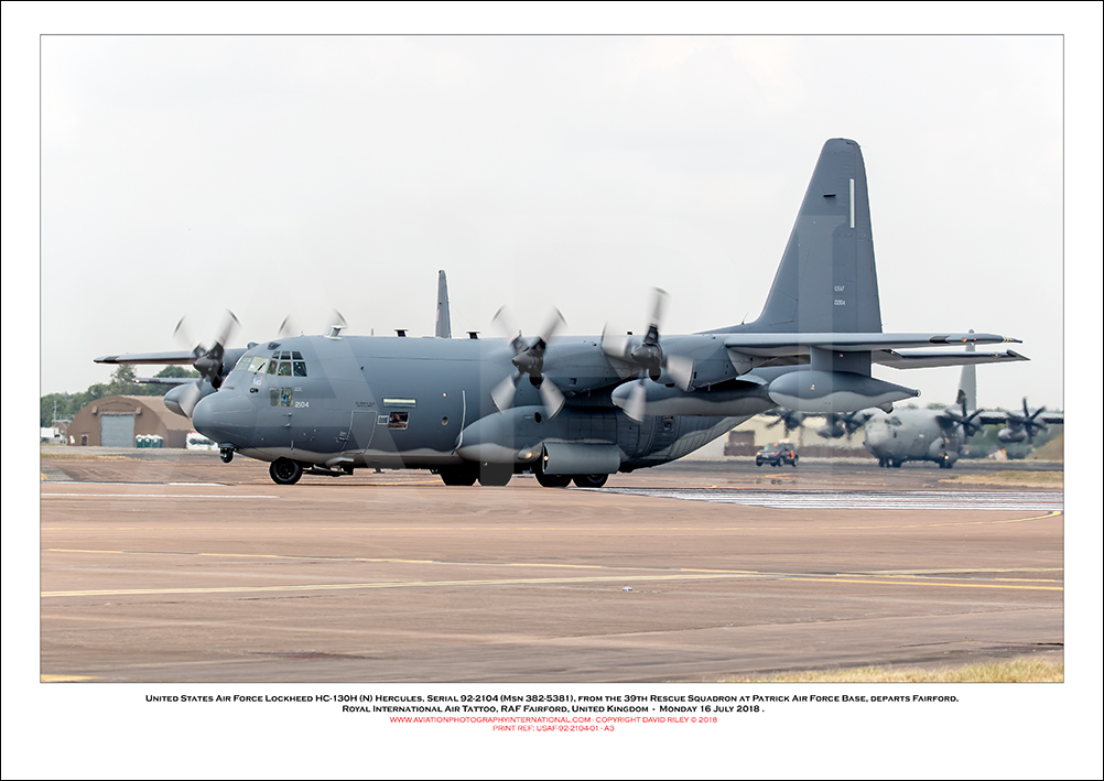 USAF-922104 - United States Air Force Lockheed Martin HC-130H (N) Hercules  (Msn 382-5381) - 01