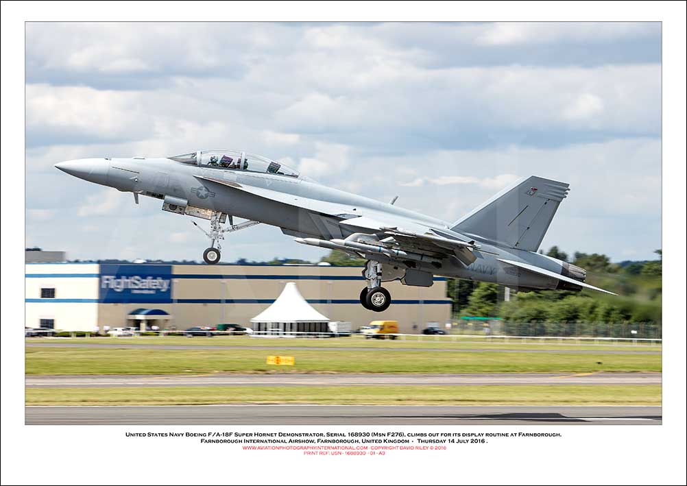 USN-168930 - United States Navy Boeing F/A-18F Super Hornet Demonstrator, (Msn F276) - 01