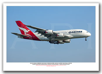 VH-OQI - Qantas Airbus A380-842  (Msn 055) - 02