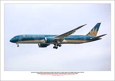 VN-A861 - Vietnam Airlines Boeing 787-9  (Msn 35151 Ln 303) - 01