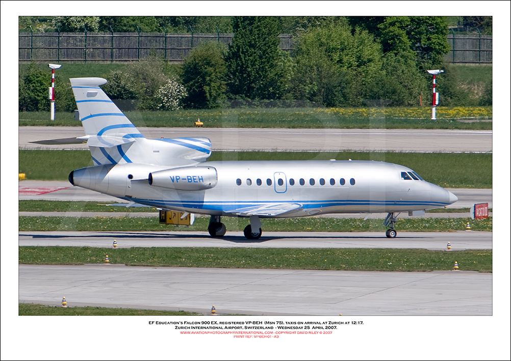 VP-BEH - Dassault Falcon 900EX (Msn 75) - 01