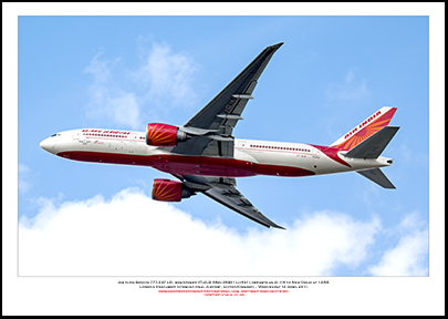 VT-ALB - Air India Boeing 777-237 LR  (Msn 36301 Ln 621) - 01