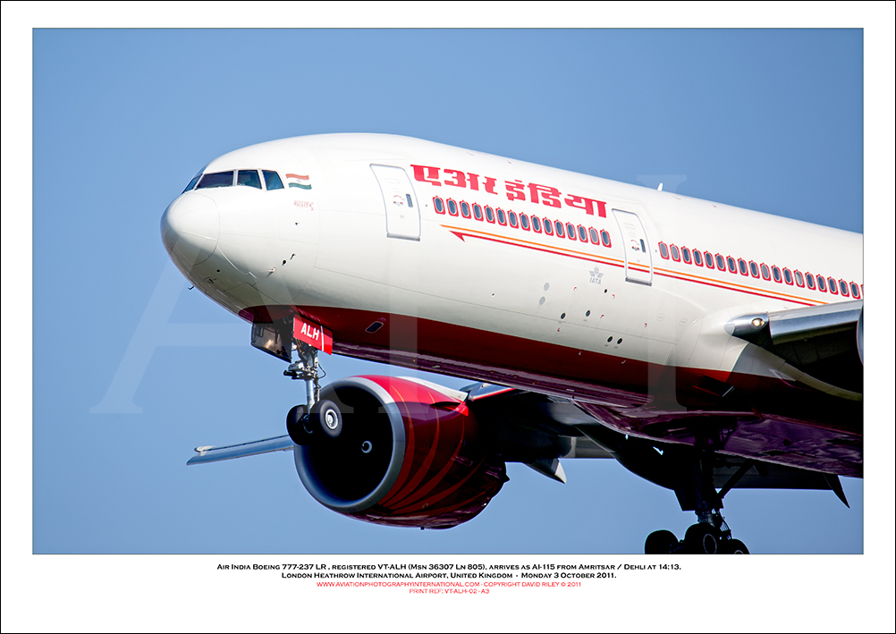VT-ALH - Air India Boeing 777-237 LR  (Msn 36307 Ln 805) - 02