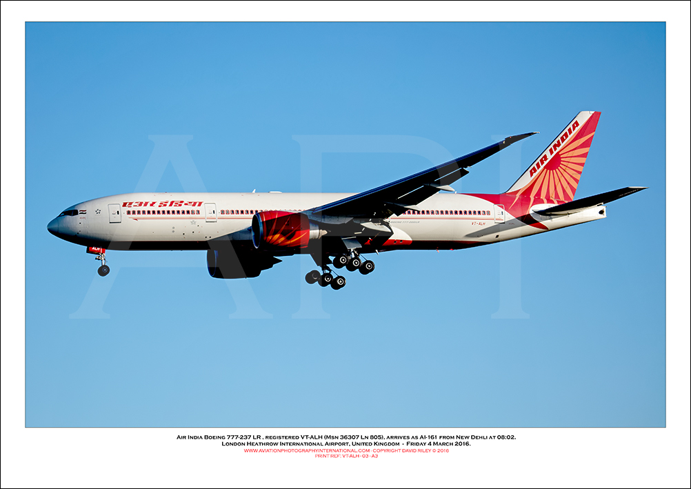 VT-ALH - Air India Boeing 777-237 LR  (Msn 36307 Ln 805) - 03