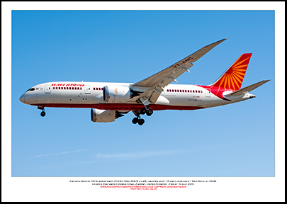 VT-ANC - Air India Boeing 787-8  (Msn 36274 Ln 28) - 02