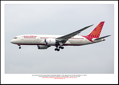 VT-ANQ - Air India Boeing 787-8  (Msn 36288 Ln 180) - 01