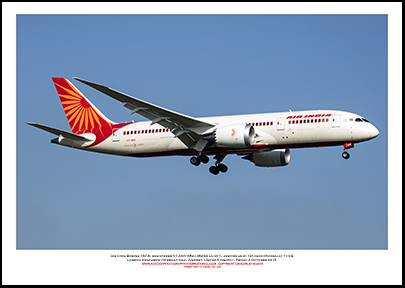VT-ANV - Air India Boeing 787-8  (Msn 36293 Ln 311) - 01