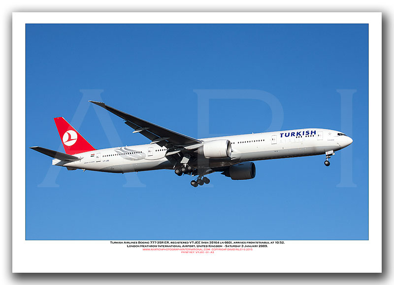 VT-JEE - Turkish Airlines Boeing 777-35R ER (Msn 35164 ln 660) - 01