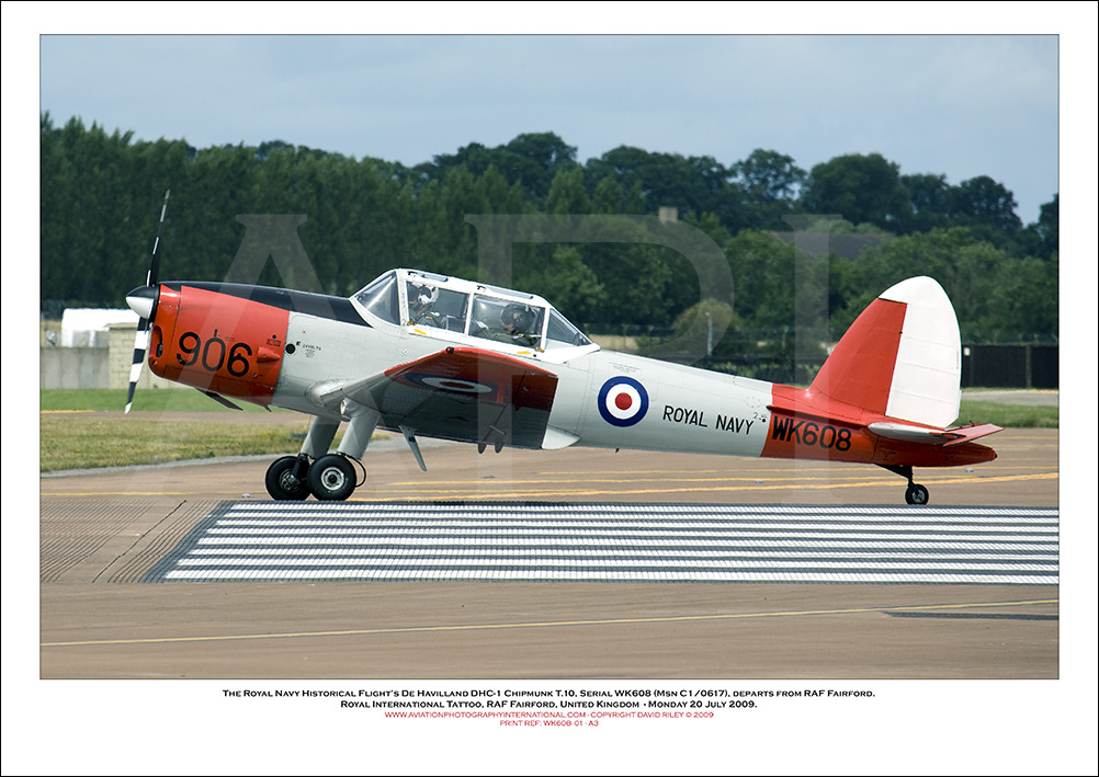 WK608 - Royal Navy Historical Flight's De Havilland DHC-1 Chipmunk T.10 (Msn C1/0617) - 01