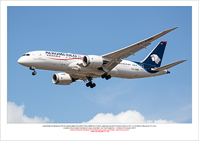 XA-AMR- AeroMexico Boeing 787-8  (Msn 36844 Ln 264) - 01
