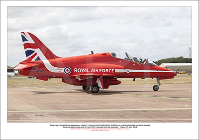XX219 - Royal Air Force British Aerospace Hawk T.1 (Msn 055/312055) - 01