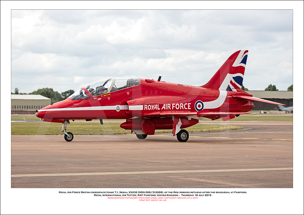 XX232 - Royal Air Force British Aerospace Hawk T.1 (Msn 068/312068) - 04