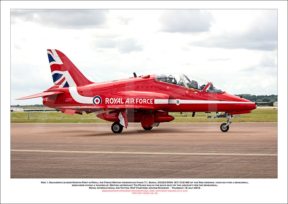 XX323 - Royal Air Force British Aerospace Hawk T.1 (Msn 167/312148) - 03