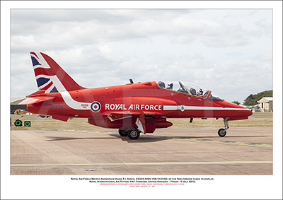 XX325 - Royal Air Force British Aerospace Hawk T.1 (Msn 169/312150) - 01