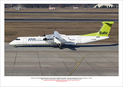 YL-BAE - Air Baltic Bombardier DHC-8-402 (Msn 4289) - 01